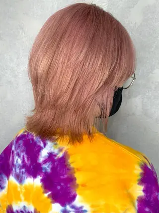 ショート カラー 岡崎勇人/レイヤー/ 韓国/ケラチンTRのヘアスタイル