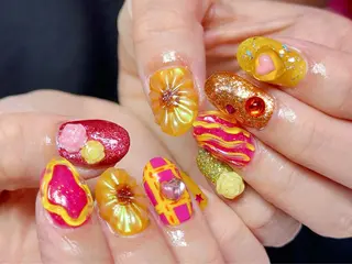 ネイル Nail Atelier IamI所属・アイアムアイ 大村磨衣のネイルデザイン