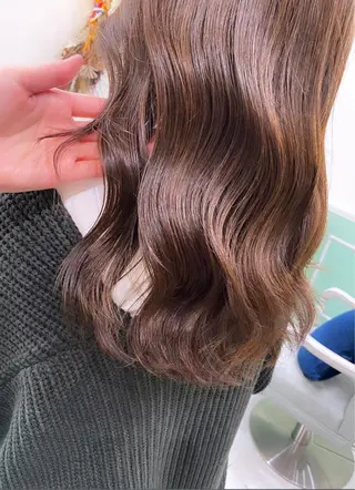 ロング カラー flen所属・𖤣𖥧𖥣𖥧田中 姫乃𖤣𖥧𖥣𖡡のヘアスタイル