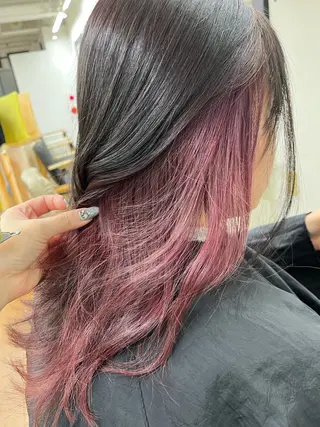 カラー 香野 優子のヘアスタイル