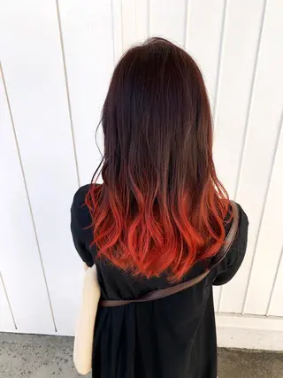 セミロング カラー ヘアアレンジ Stir Maison 大宮所属・ryuma/ボブ /透明感カラーのヘアスタイル