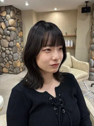 ミディアム LoabyCHERRYCOKEubu所属・渡邊 きせきのヘアスタイル