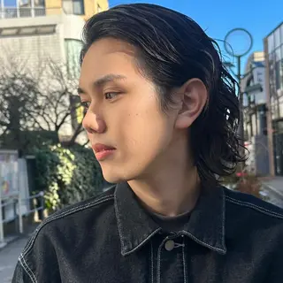 セミロング カラー パーマ メンズ メンズ支持No. 1 🥇メンズ特化吉田のヘアスタイル