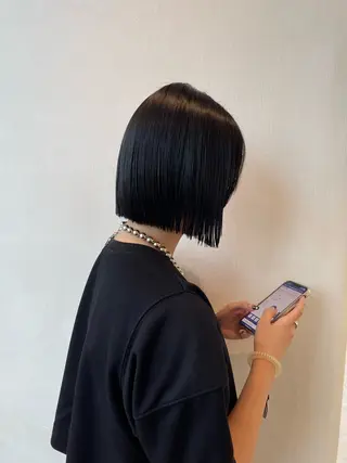 ショート カラー メンズ 渋谷/レイヤーボブ・ 透明感カラーしょうごのヘアスタイル