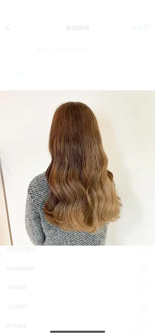 ロング カラー ダブルカラー/ レイヤー🍒齋藤 澪のヘアスタイル