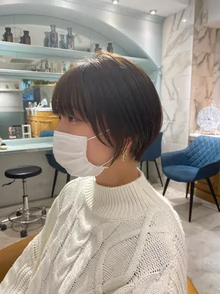 ショート 髪質改善レイヤー/ ボブたんの翔太のヘアスタイル