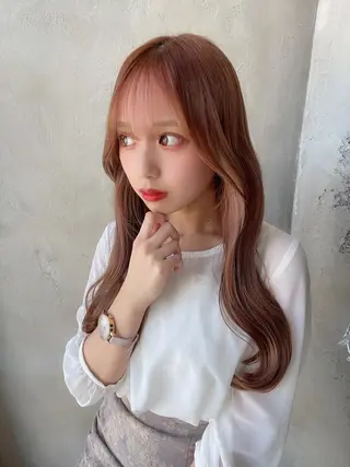 ロング モテ髪🤍こなれヘア 藤山裕大のヘアスタイル