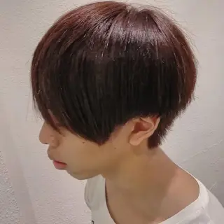 カラー メンズ ショート Ash 店長 木村 和人のヘアスタイル