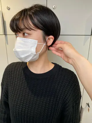 ショート カラー ヘアアレンジ stylist/蛯谷 珠里のヘアスタイル