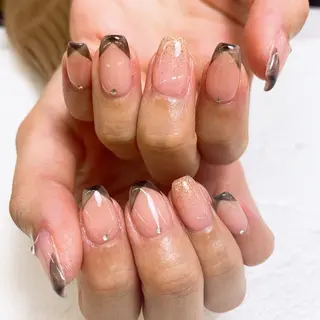 ネイル ⭐︎休業中の練習⭐︎ JNA認定講師髙橋のネイルデザイン