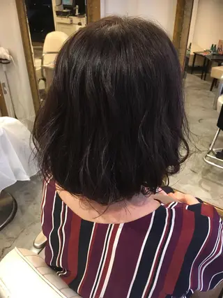 ミディアム カラー Lumderica(ラムデリカ)所属・横浜/元町/石川町 ラムデリカYUKAのヘアスタイル