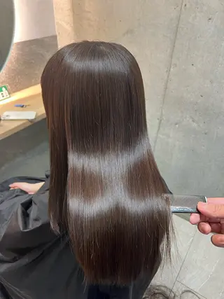 ロング youres hair神楽坂店所属・青木 啓輔のヘアスタイル