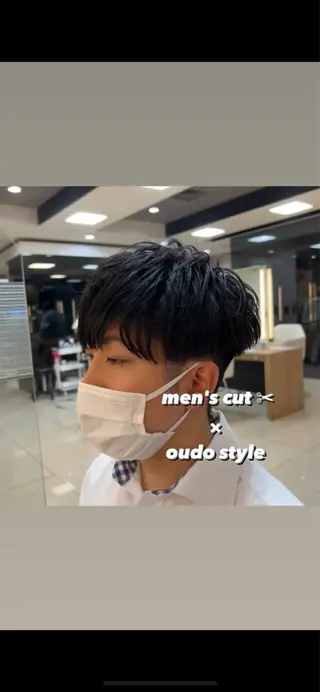 ショート メンズ 茅ヶ崎パーマ特化/ スパイラル/ハルキのヘアスタイル