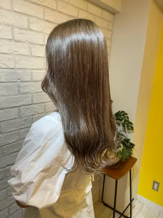 ロング カラー メンズパーマモデル 無料/今間 海音のヘアスタイル