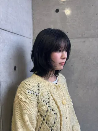 ミディアム 韓国ヘア🤍 慎之介のヘアスタイル