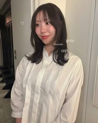 ミディアム カラー riria/ボブ /ブラウンカラー🎀のヘアスタイル