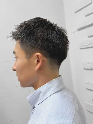 ショート メンズパーマ 本多のヘアスタイル