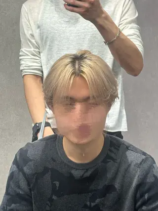 カラー メンズ メンズ特化🔥/池袋 りくとのヘアスタイル