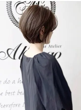 ショート 永井 若菜のヘアスタイル