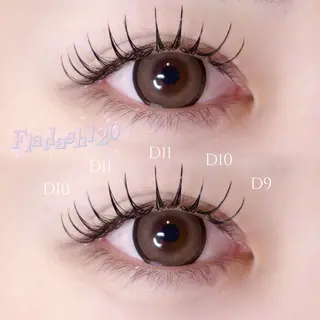 マツエク・マツパ ハシモト ナオのマツエク・マツパデザイン