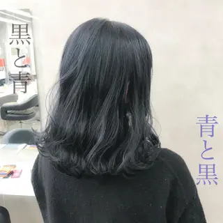 ミディアム カラー ヘアアレンジ TONE所属・透明感カラー/ 韓国ヘア/縮毛矯正のヘアスタイル