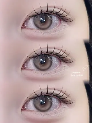 マツエク・マツパ 韓国風束感まつ毛🩵 Nozomiのマツエク・マツパデザイン