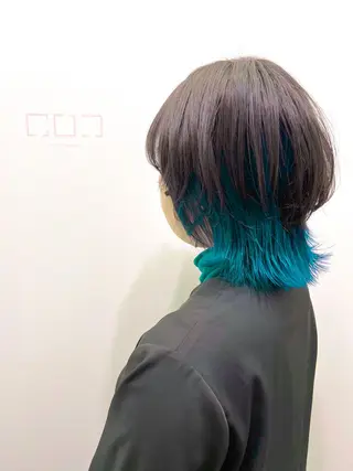 カラー ルーツカラー/ デザインカラー/井川のヘアスタイル