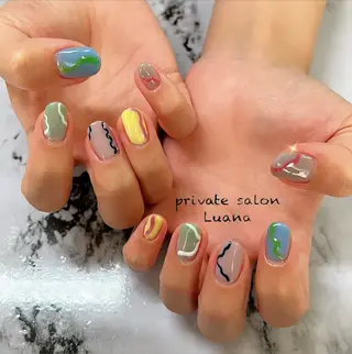 ネイル 自宅ネイルサロン ルアナのネイルデザイン