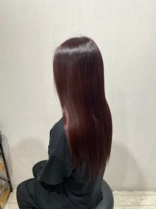 ロング カラー 本田 歩のヘアスタイル