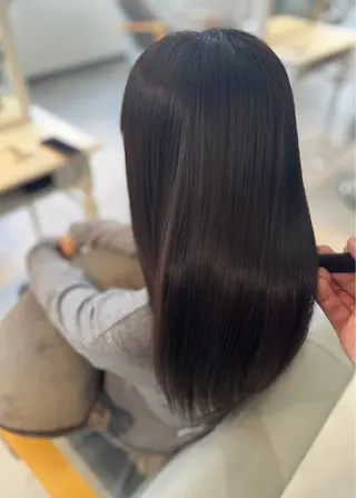 ロング パーマ 横野 孝志のヘアスタイル