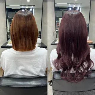 ロング カラー ヘアアレンジ ar+ ❤︎ maiのヘアスタイル