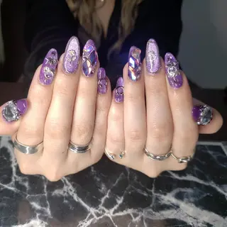 ショート ネイル クロキ 。のネイルデザイン