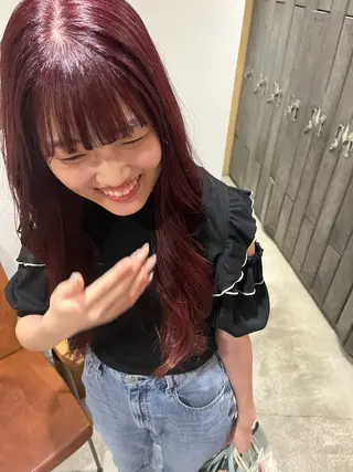 ロング 梅田美容室/カット /Maoのヘアスタイル