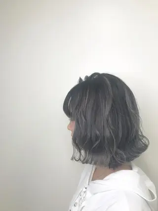 ミディアム カラー エリアNo.1カラー ⭐️hikaru⭐️のヘアスタイル