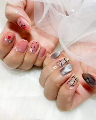 ネイル 頑張る女性の味方✴︎ M.i　nail ♡のネイルデザイン