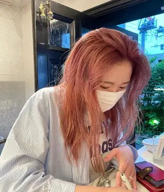 セミロング カラー GO TODAY シェアサロン Flos店所属・耳つぼジュエリー 👂🏻🌸ayaのエステ・リラクイメージ