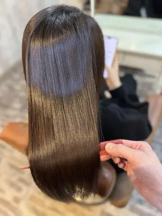 ロング 柏原 輝明のヘアスタイル