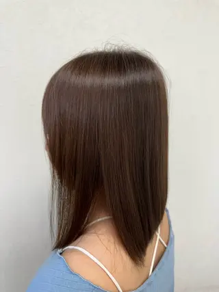 カラー 藤田 華奏のヘアスタイル