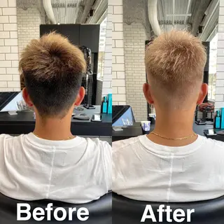 パーマ メンズ 梅田中崎町メンズ 美容師ユースケのヘアスタイル