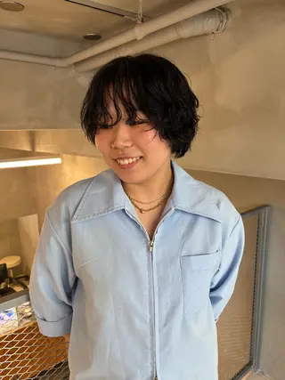 ショート カラー 透明感カラー/レイヤ ー❄️KIRATOのヘアスタイル