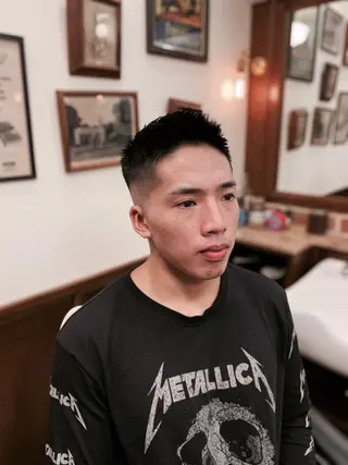 ショート メンズ HIROGINZA ヒロ銀座 青山所属・マツオ リュウホウ🐉のヘアスタイル