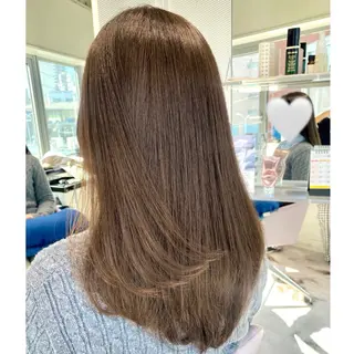 セミロング 森 隆秀/韓国ヘアのヘアスタイル