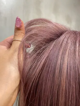 カラー qpula所属・qpula misuzuのヘアスタイル