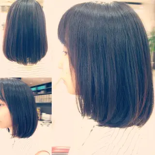 ミディアム いけだ ゆうのヘアスタイル