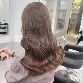 ロング 🤍やわらか抜け感 hair🤍RINのヘアスタイル