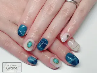 ショート ネイル Nail&Eye Graceのマツエク・マツパデザイン