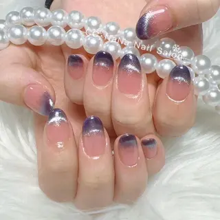 ネイル 💎CC・NaNa 韓国風ネイル🌙Cのネイルデザイン