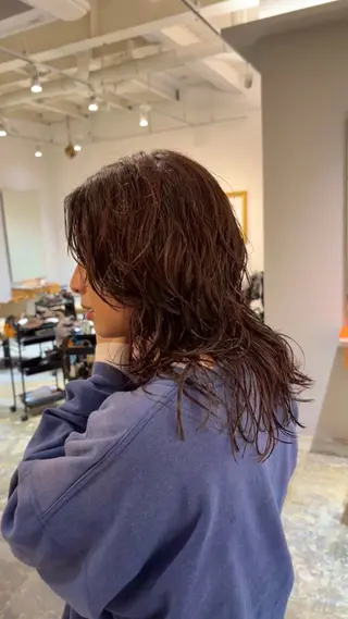 カラー パーマ kiyoi hair design所属・上米良 麻衣のヘアスタイル