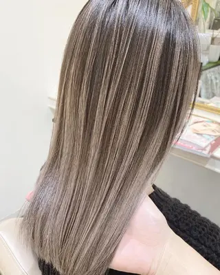 ロング カラー 高橋凜/髪質改善/ 縮毛矯正/カラーのヘアスタイル