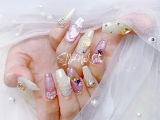 セミロング cici nailのネイルデザイン